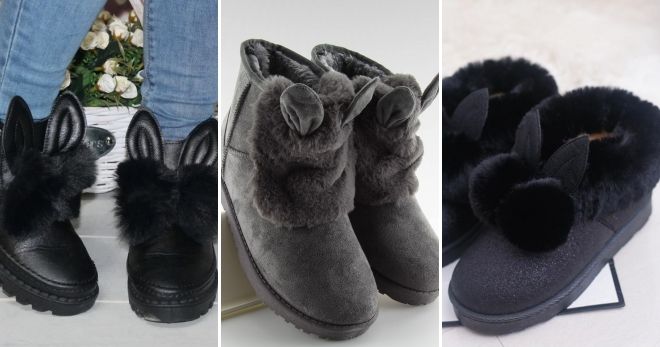 Угги с ушками Угги с ушками