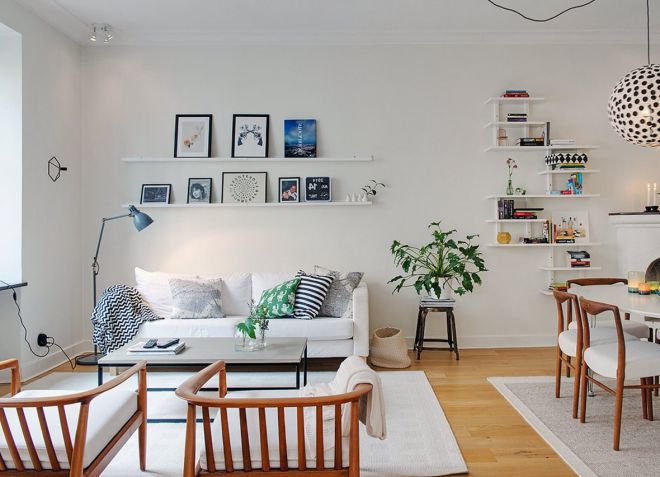Дизайн гостиной в скандинавском стиле Дизайн гостиной в скандинавском стиле