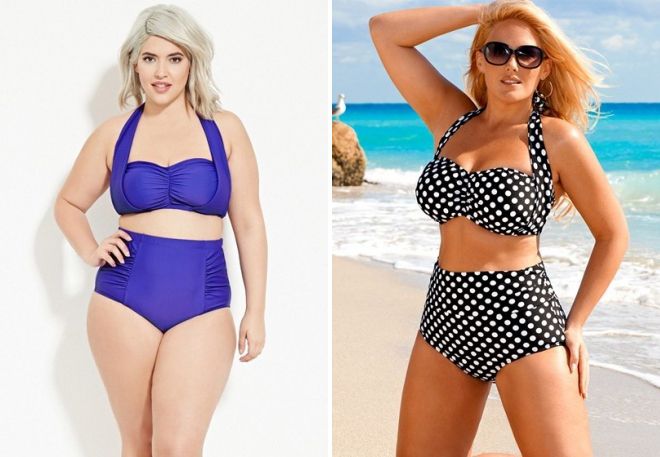 кому идут купальники с высокой талией кому идут купальники с высокой талией