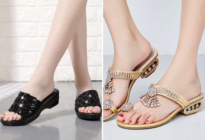 модные женские шлепанцы 2019 модные женские шлепанцы 2019
