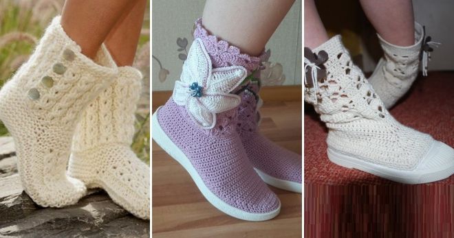 Ажурные тапочки угги теплые Ажурные тапочки угги теплые