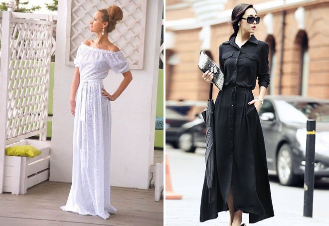 длинное хлопковое платье длинное хлопковое платье