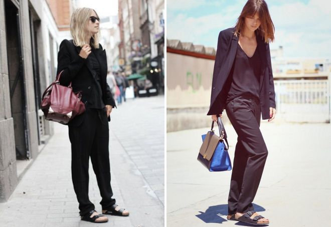 с чем носить биркенштоки с чем носить биркенштоки