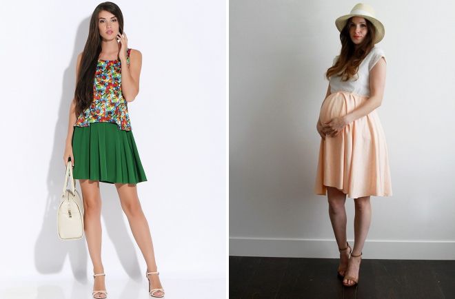 юбка солнце для беременных юбка солнце для беременных