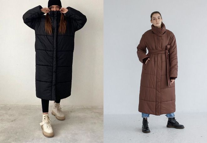 женский зимний пуховик оверсайз женский зимний пуховик оверсайз