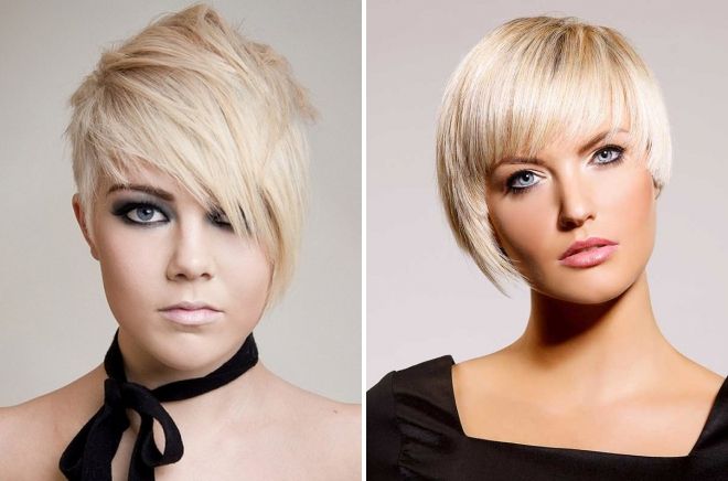 асимметричные прически на каре асимметричные прически на каре