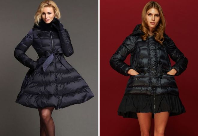 пуховик для перевернутого треугольника пуховик для перевернутого треугольника