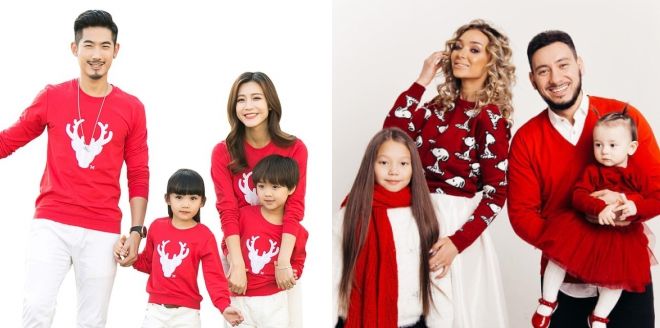 фэмили лук для новогодней фотосессии фэмили лук для новогодней фотосессии