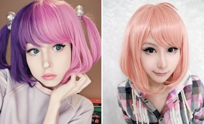 прическа каре аниме прическа каре аниме