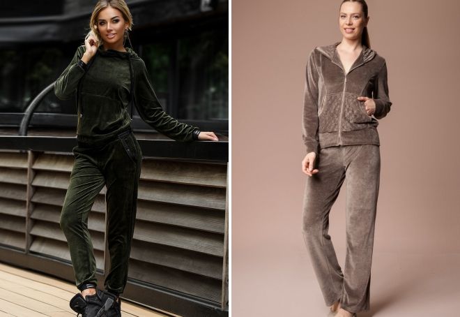 стильные женские велюровые костюмы стильные женские велюровые костюмы