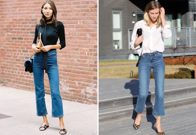 укороченные летние джинсы укороченные летние джинсы