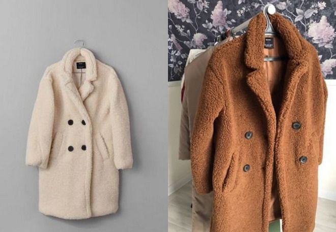 шуба тедди bershka шуба тедди bershka