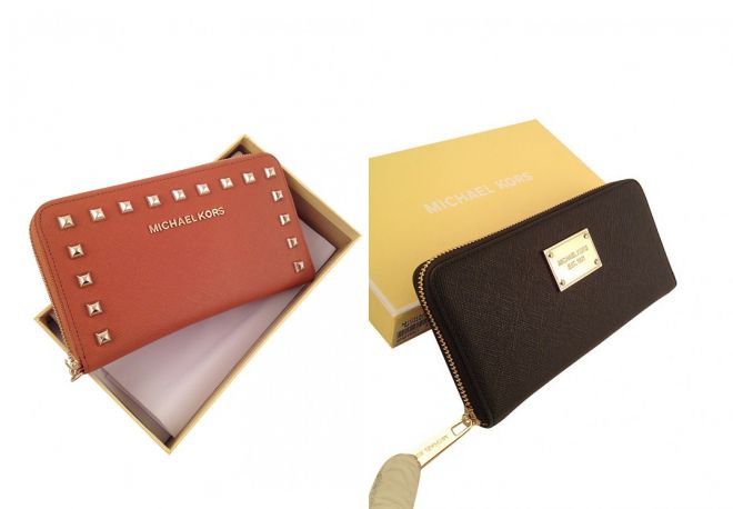 женские кожаные кошельки Майкл Корс женские кожаные кошельки Майкл Корс