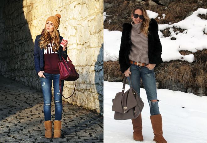 женские зимние сапоги угги женские зимние сапоги угги