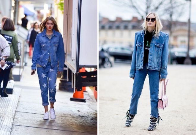 стильные женские джинсовые костюмы стильные женские джинсовые костюмы