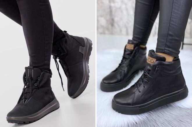 зимние кроссовки ecco зимние кроссовки ecco