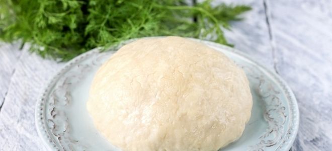 фото2 быстрое тесто для пиццы без дрожжей