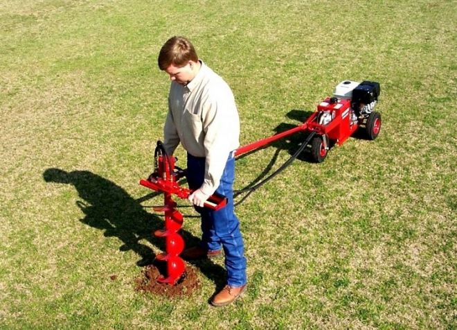 колесный мотобур колесный мотобур