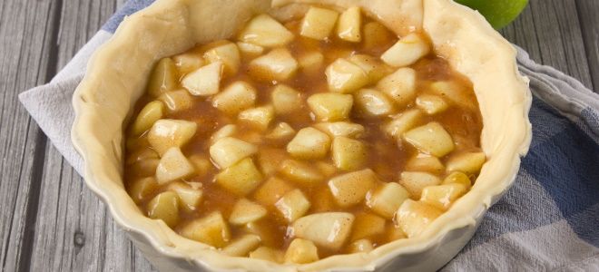 начинка для пирожков из свежих яблок начинка для пирожков из свежих яблок