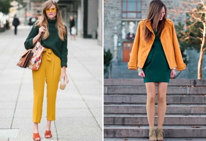 с чем носить горчичный цвет с чем носить горчичный цвет