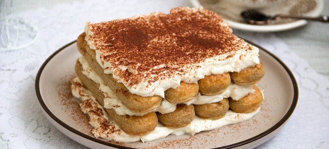 тирамису с творожным сыром тирамису с творожным сыром