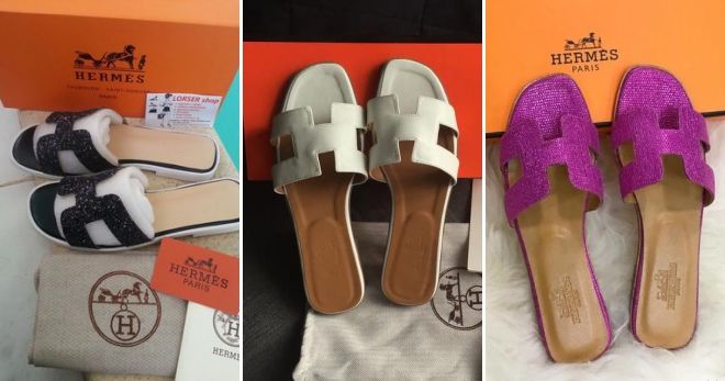Шлепанцы Hermes Шлепанцы Hermes