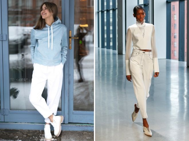 с чем носить белые джинсы бананы с чем носить белые джинсы бананы