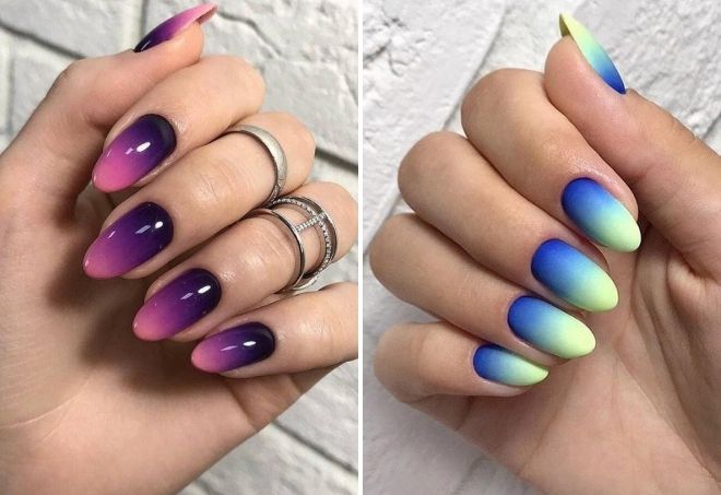 красивый летний маникюр омбре красивый летний маникюр омбре