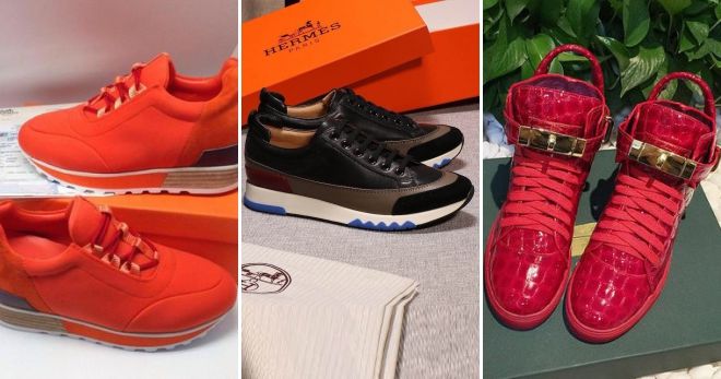 Кроссовки Hermes Кроссовки Hermes