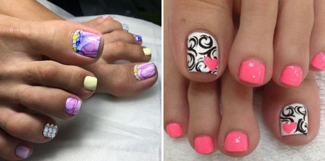 дизайн ногтей педикюр дизайн ногтей педикюр
