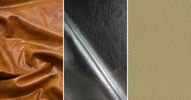 Гладкая экокожа Гладкая экокожа