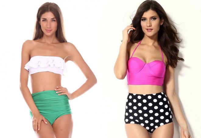 купальники с высокой талией для стройных купальники с высокой талией для стройных