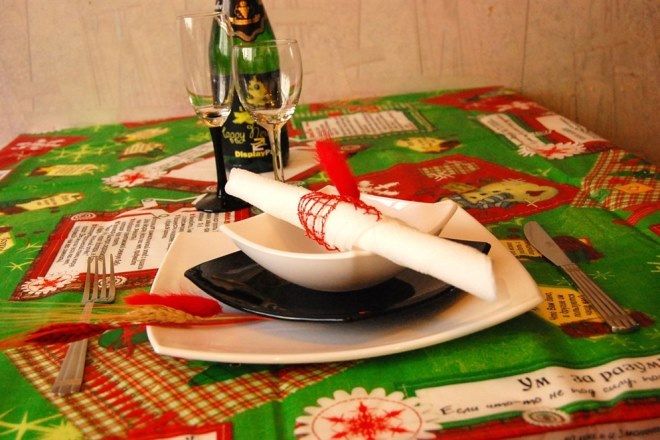 новогодняя скатерть мозготерка новогодняя скатерть мозготерка