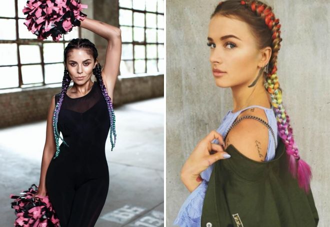 плетение косичек с канекалоном плетение косичек с канекалоном