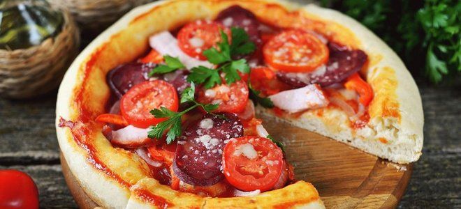 фото3 пышное тесто для пиццы