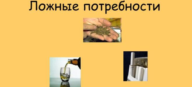 что такое ложные потребност что такое ложные потребност