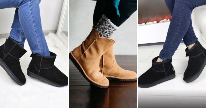 Короткие угги Короткие угги