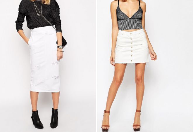 модные белые юбки модные белые юбки