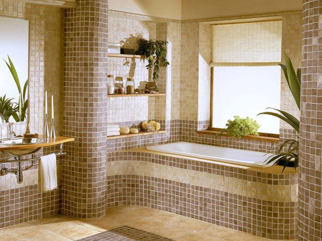 Мозаичная плитка для ванной Мозаичная плитка для ванной