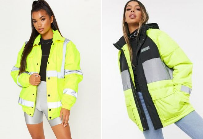 неоновая светящаяся куртка неоновая светящаяся куртка