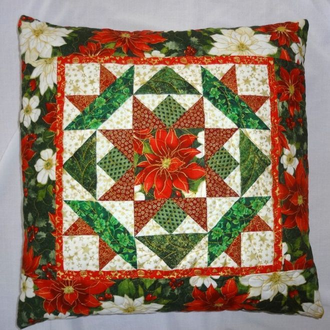 новогодние подушки пэчворк новогодние подушки пэчворк