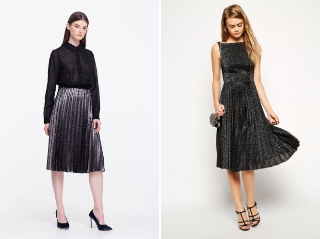 платье плиссе с люрексом платье плиссе с люрексом