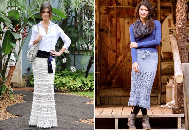 вязаная юбка годе вязаная юбка годе