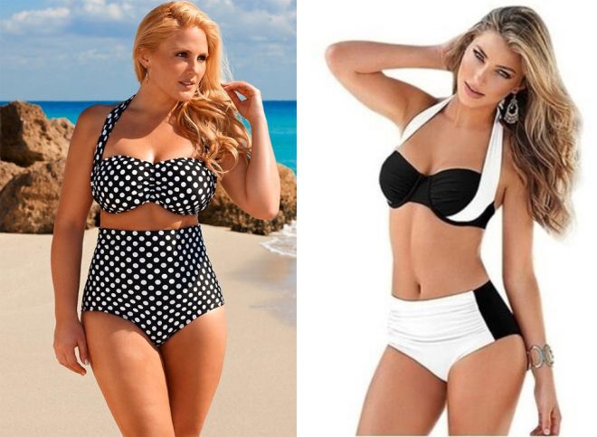 высокие купальники для большого бюста высокие купальники для большого бюста