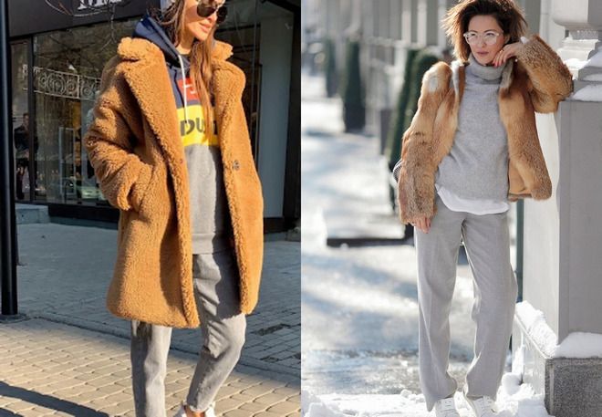 шуба тедди и спортивный костюм шуба тедди и спортивный костюм