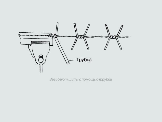 как сделать колючую проволоку как сделать колючую проволоку