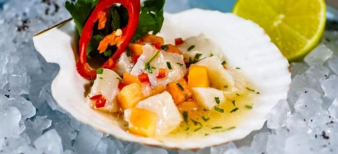 тартар из гребешка тартар из гребешка