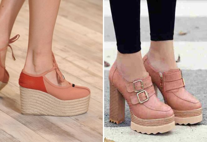 весенние туфли на платформе весенние туфли на платформе