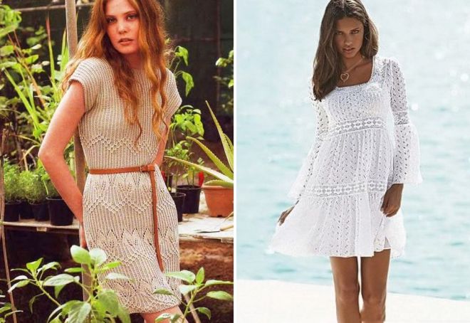 вязаное хлопковое платье вязаное хлопковое платье