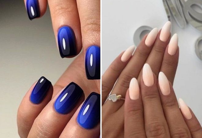 идеи маникюра градиент идеи маникюра градиент